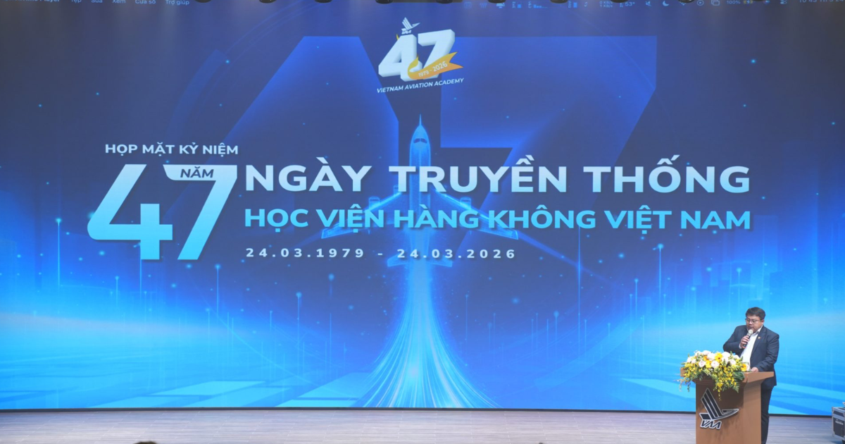 You are currently viewing Vietnam Aviation Academy honors 47 years of educational excellence